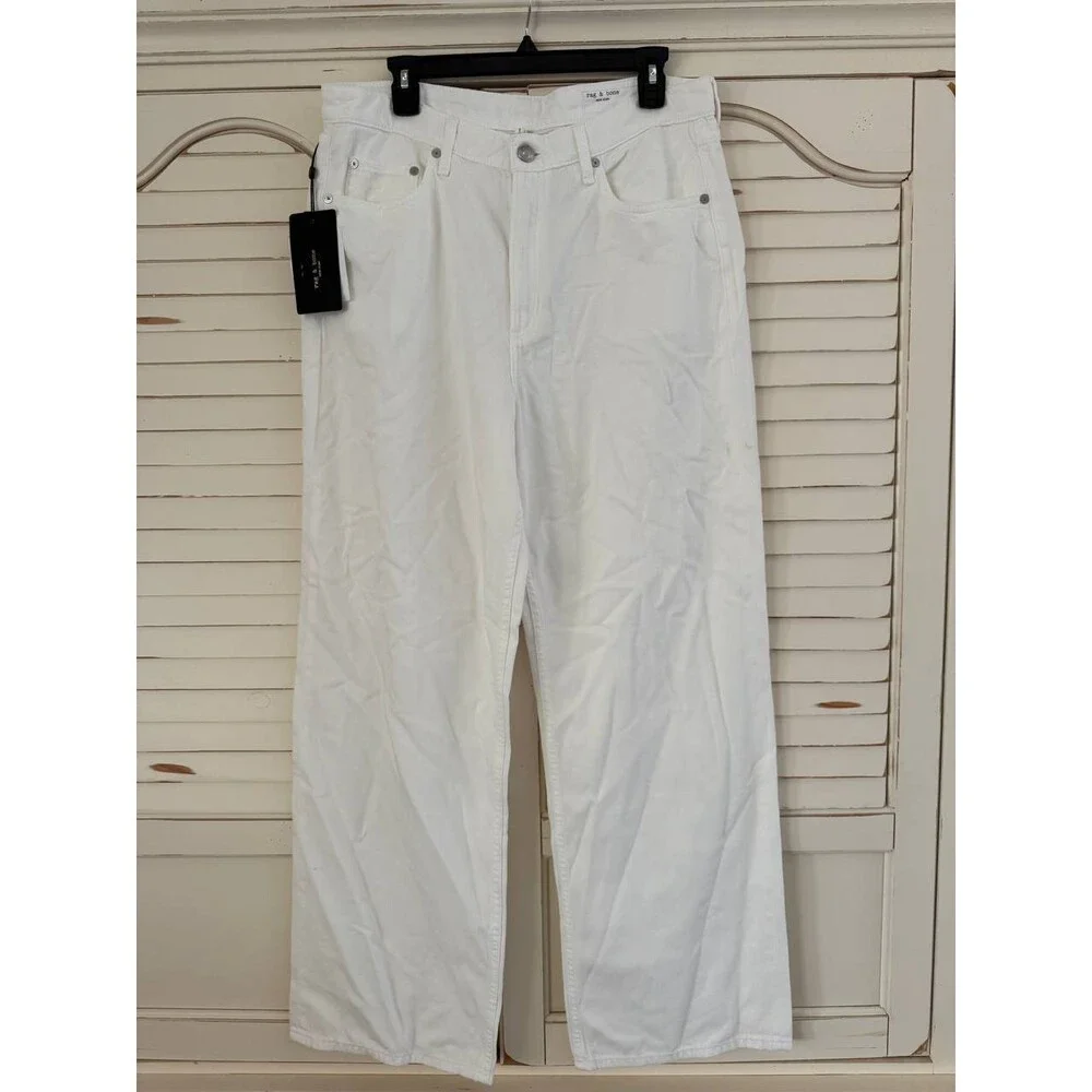 Rag & Bone Logan Featherweight High Rise Jeans – Size 31 (Waist 32") - Picture 6 of 7